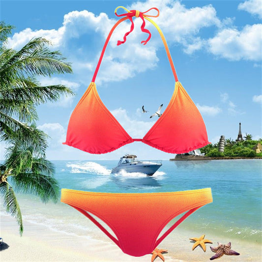 Gradient Bikini Set Sophie Laurie Pinterest-Inspired Swim
