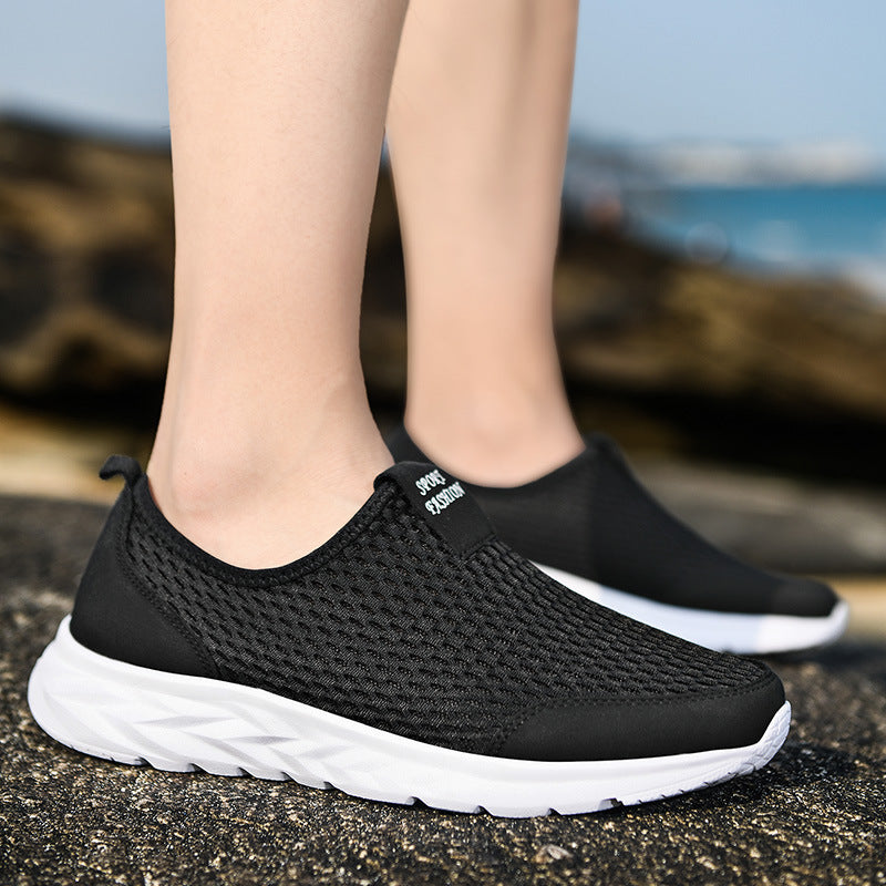 Breathable Sophie Laurie Mesh Running Sneakers