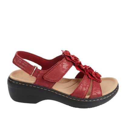Floral Comfort Sophie Laurie Wedge Sandals