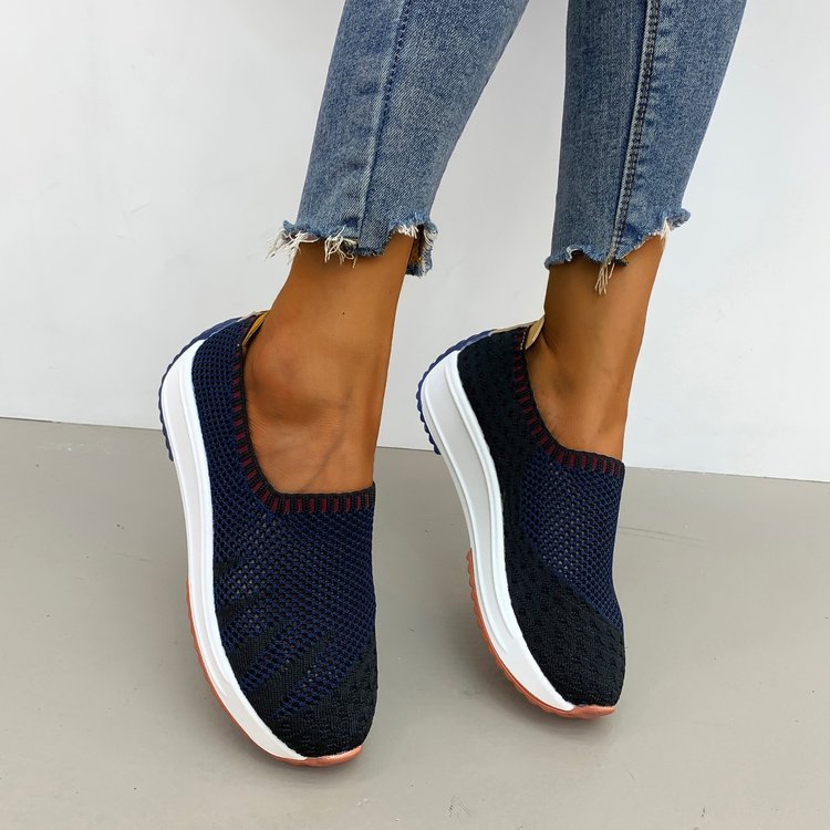 Pinterest-Inspired Sophie Laurie Wedge Sneakers