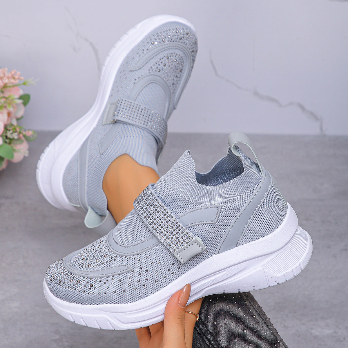 Trendy Sophie Laurie Wedge Sneakers for Women