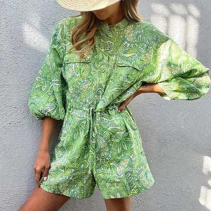 Vibrant Print Sophie Laurie Summer Romper