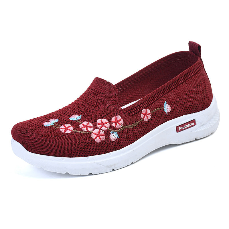 Breathable Embroidered Pumps by Sophie Laurie