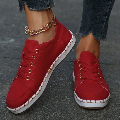 Leopard Print Sophie Laurie Canvas Sneakers