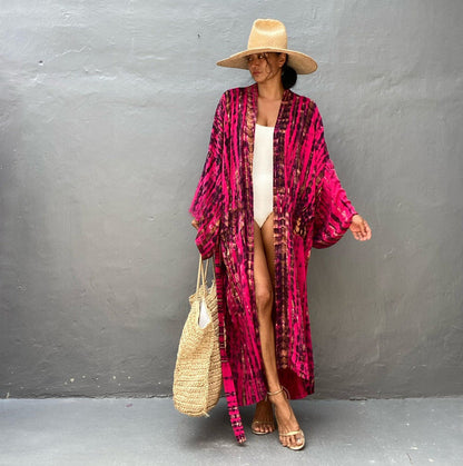 Vibrant Print Sophie Laurie Sun Protection Bikini Cover