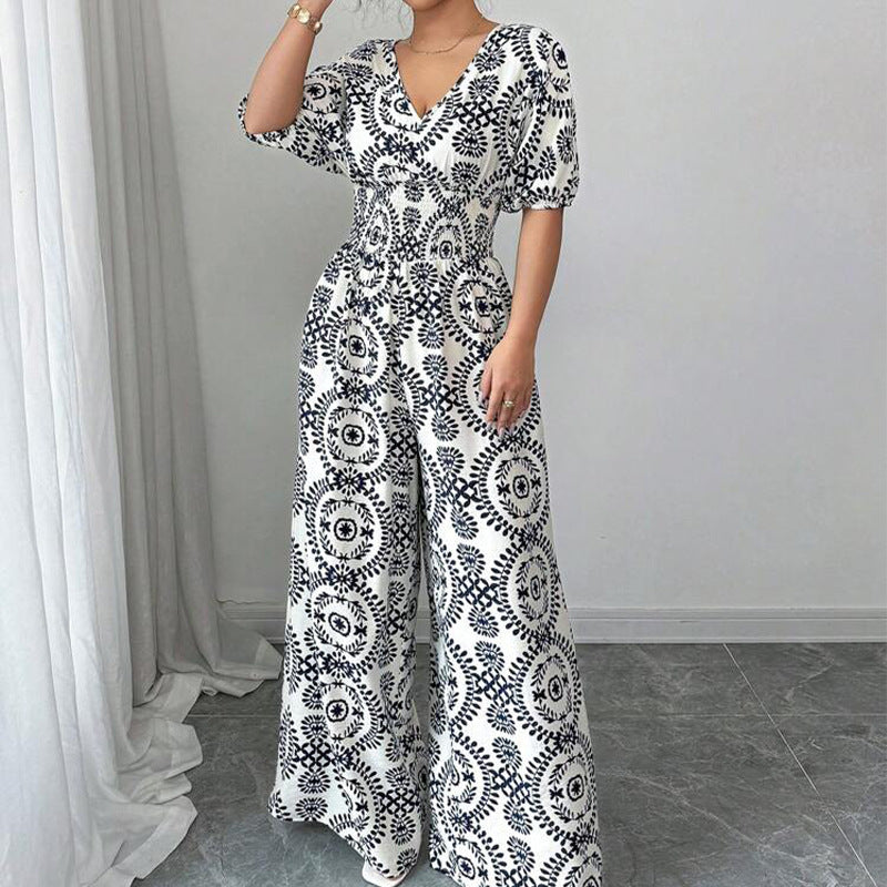 Chic Boho Print Sophie Laurie Jumpsuit