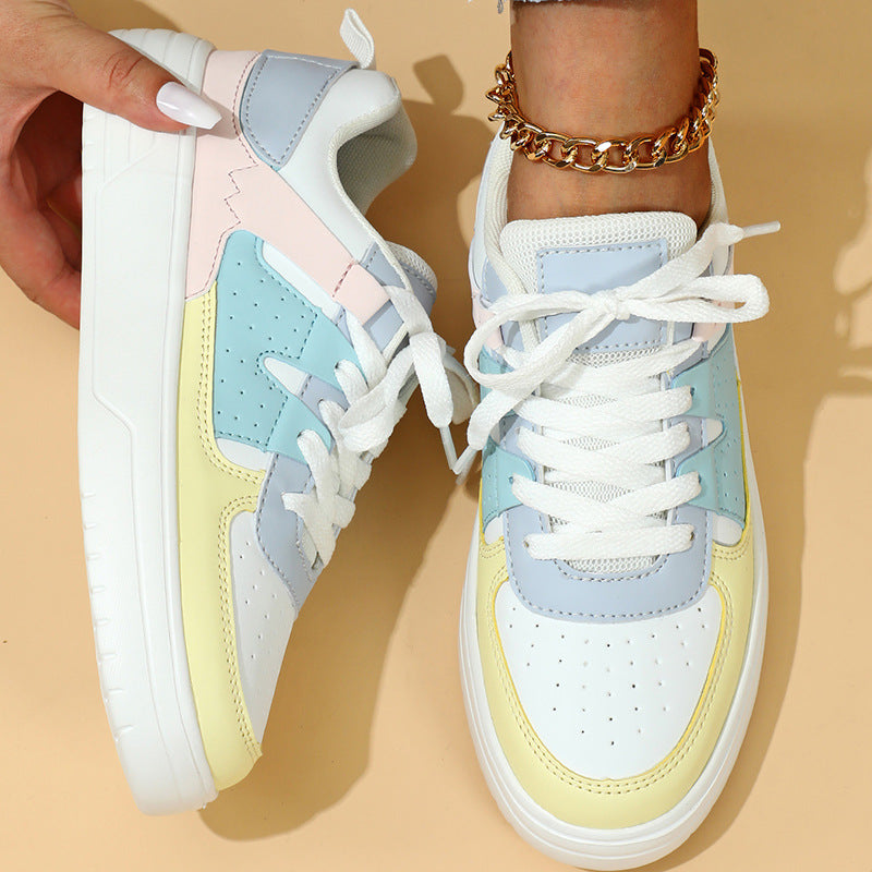 Colorblock Platform Sneakers Sophie Laurie