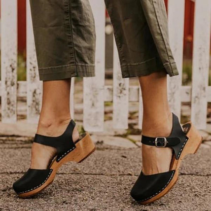 Chic Platform Sandals by Sophie Laurie