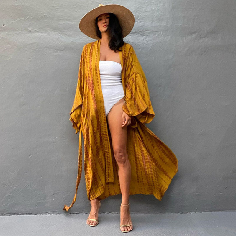 Vibrant Print Sophie Laurie Sun Protection Bikini Cover