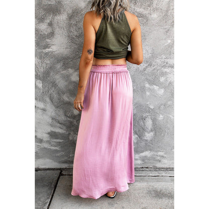 Flowy Slit Maxi Skirt by Sophie Laurie