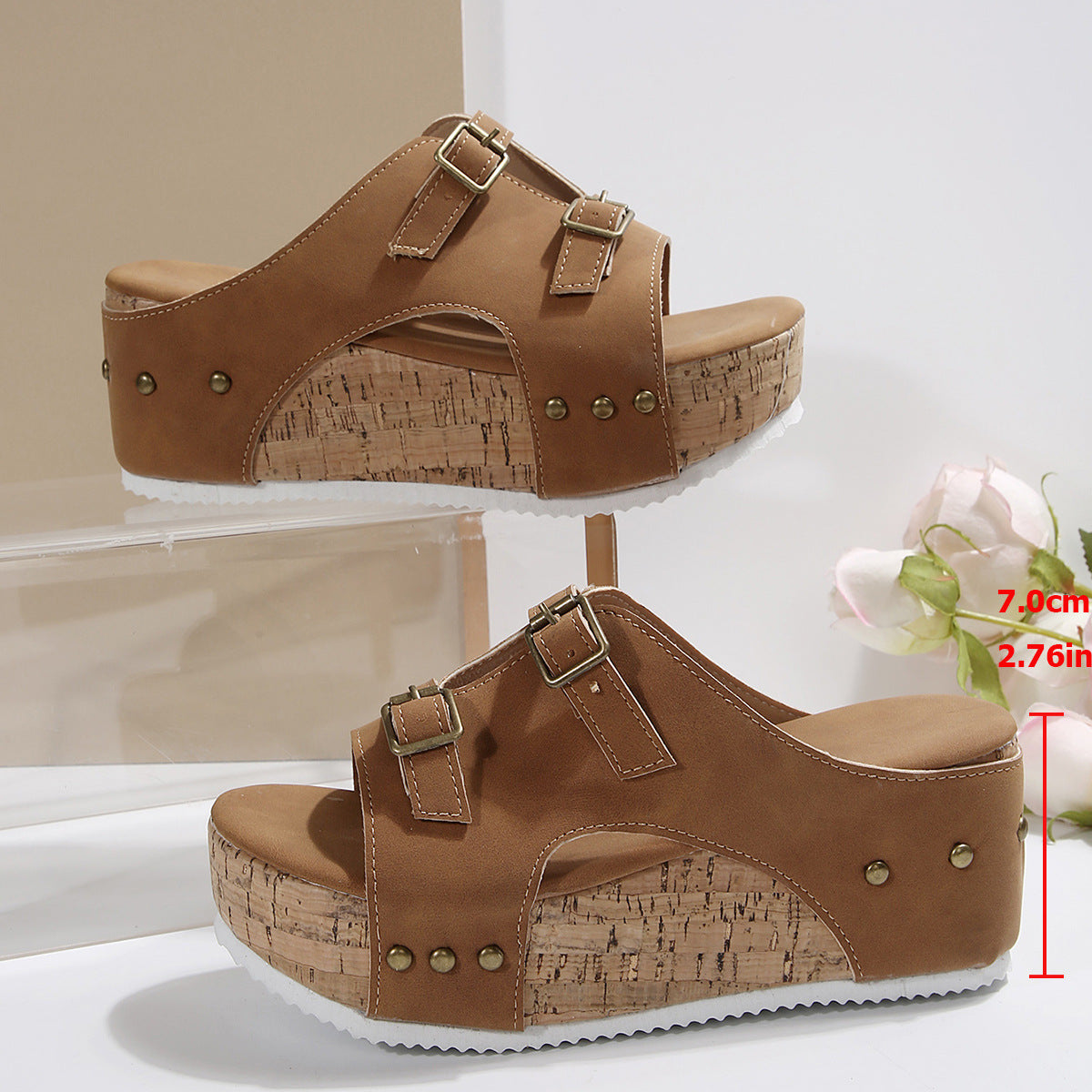 Chic Platform Sandals by Sophie Laurie