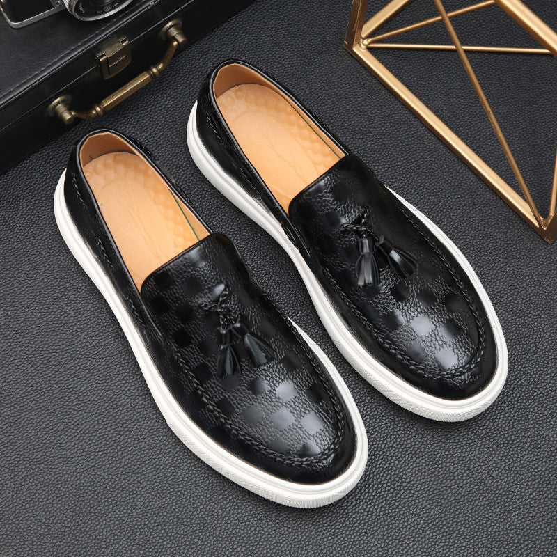 Versatile Sophie Laurie Men's Tassel Slip-On Loafers