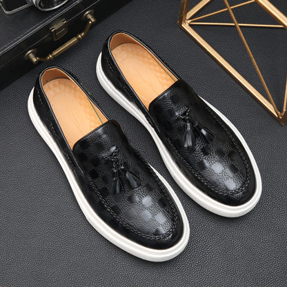 Versatile Sophie Laurie Men's Tassel Slip-On Loafers