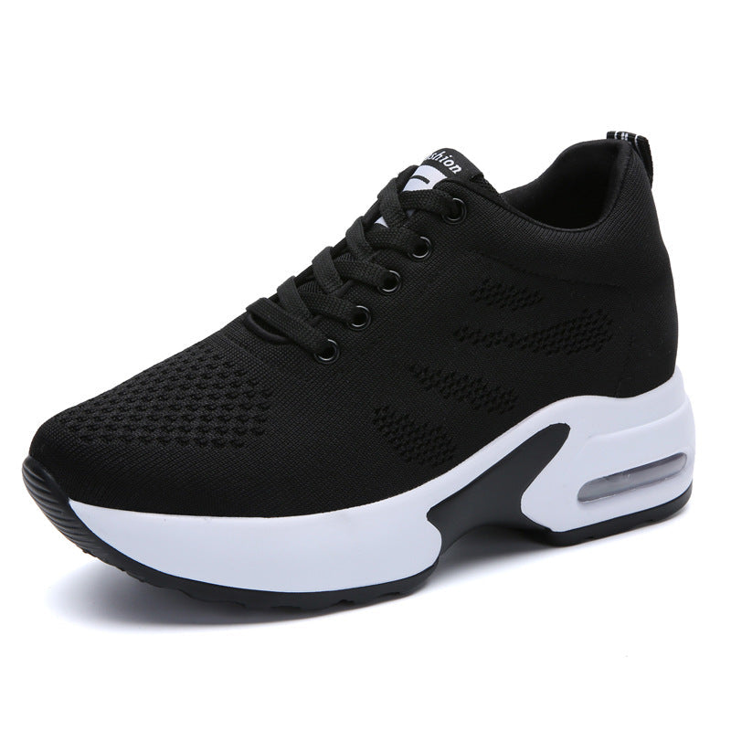 Breathable Mesh Platform Sneakers Sophie Laurie