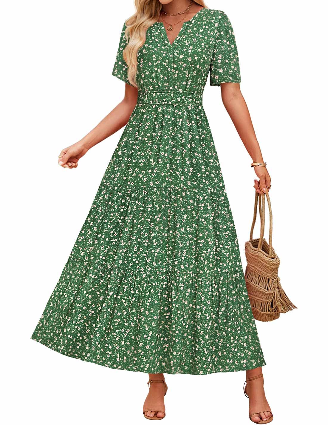 Floral Maxi Dress Sophie Laurie Summer Comfort
