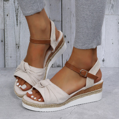 Chic Platform Sandals by Sophie Laurie