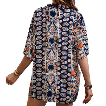 Boho Floral Sophie Laurie Casual Shorts Set