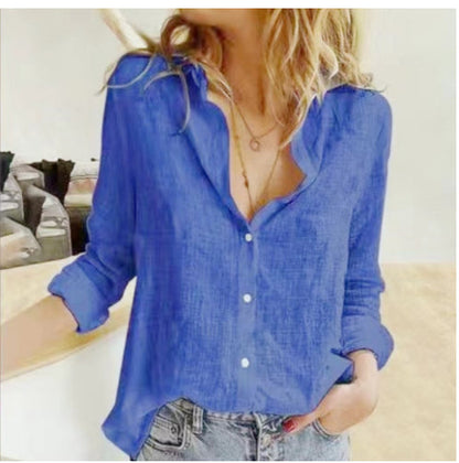 Relaxed Fit Sophie Laurie Lapel Cardigan Blouse