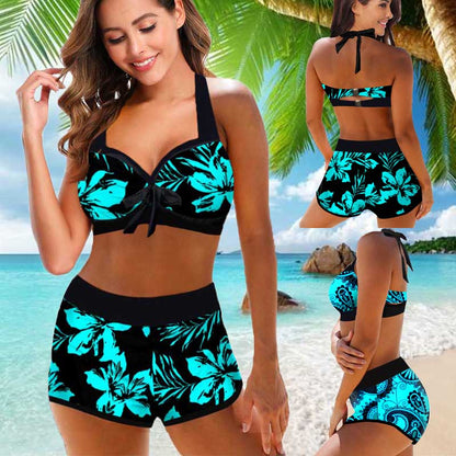 Floral High Waist Bikini by Sophie Laurie