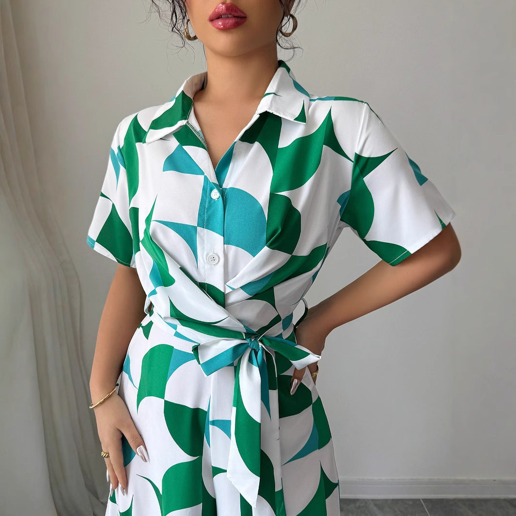 Chic Green Sophie Laurie Wide Leg Jumpsuit