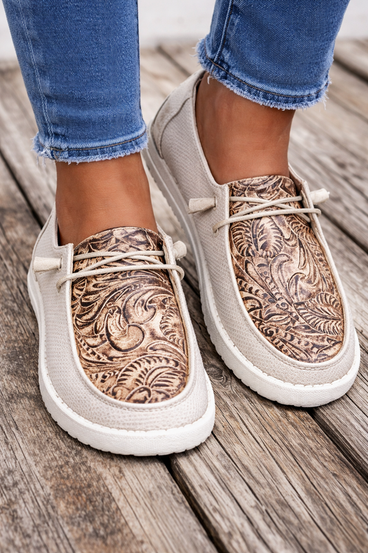 Floral Canvas Sophie Laurie Women's Everyday Loafers